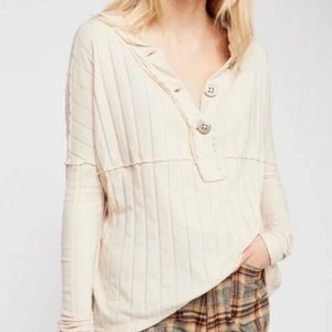Free People We The Free ribbed henley